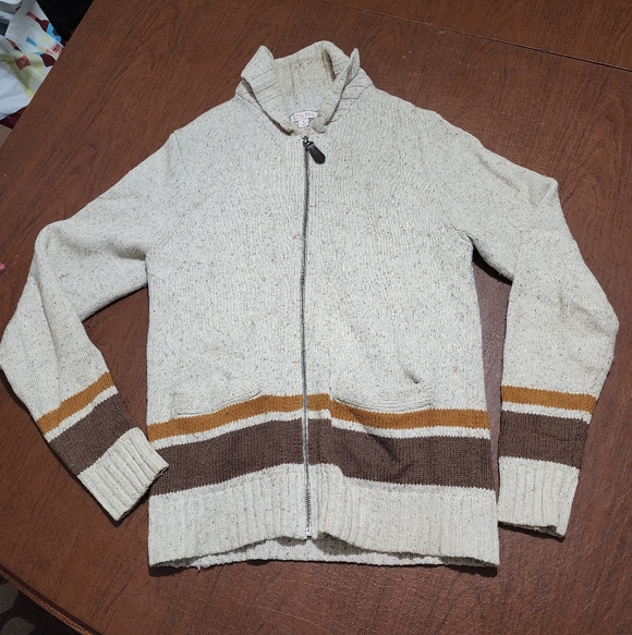 Merona Other - Mwrona Men's Cream and Brown Sweater